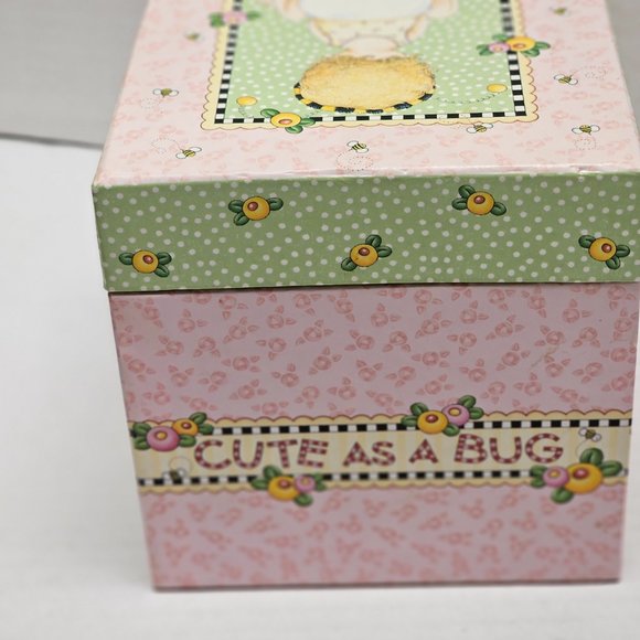Pooch Sweet Heart Mary Engelbreit Keep Sake Storage Cute As A Bug Little Girl - Picture 3 of 14